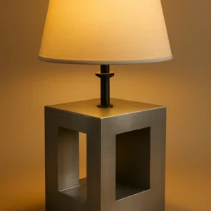 Geometric Base Table Lamp